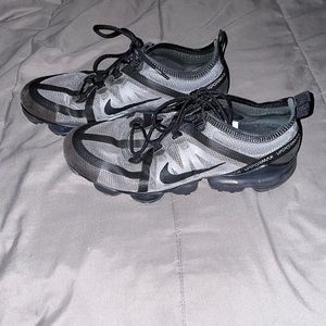 Grey and Black Nike Air VaporMax
